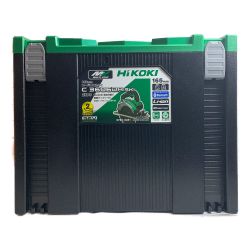 ♭♭ HiKOKI ハイコーキ コードレス式 165mm　丸ノコ C3606DA(SK) グリーン 充電器・充電池2個・ケース付  Sランク