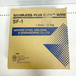 ♭♭ 日鉄溶接工業  半自動溶接ワイヤ　1.2ｍｍ　12.5kg 未開封品 SF-1 Sランク