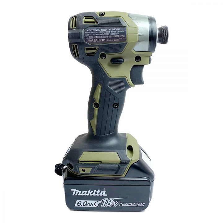 MAKITA マキタ 充電式インパクトドライバ 18V TD173D オリーブ 