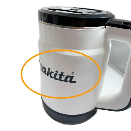  MAKITA マキタ 充電式ケトル　本体のみ　スレ、ヨゴレあり KT360D ホワイト 2021年製
