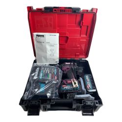 ♭♭ MAKITA マキタ 充電式インパクトドライバ　40V　付属品完備 TD002GDXAP パープル Sランク