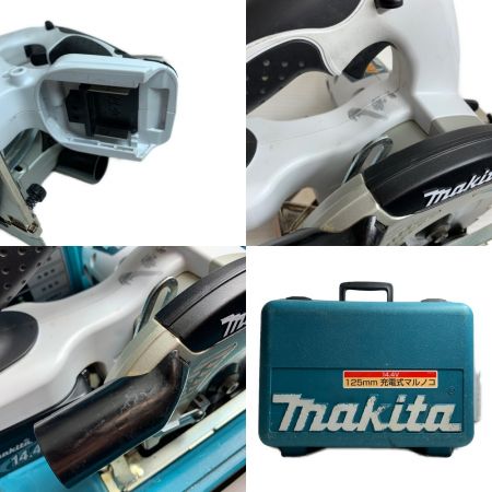  MAKITA マキタ 14Ｖ　125mm　充電式丸ノコ　ケース、充電器、バッテリー2個付 SS540D