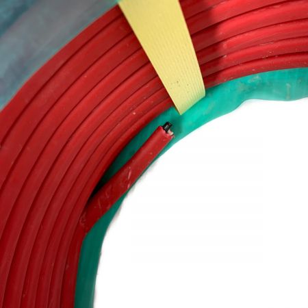  協和電線 エコケーブル　EM-EFF 2x2.0mm　100Ｍ　10.5KG EM-EFF 2x2.0mm 赤 2023.1製造