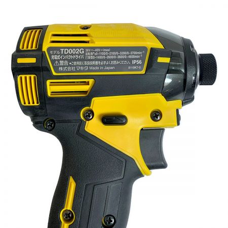  MAKITA マキタ 40V 充電式インパクトドライバ　付属品完備 TD002GDX イエロー