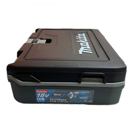  MAKITA マキタ 充電式インパクトドライバ　本体とケースのみ TD173D ブルー