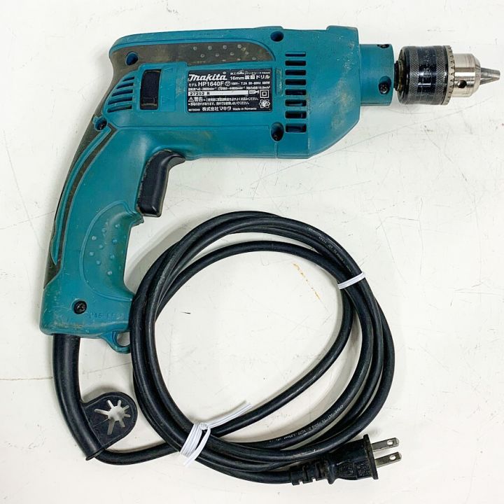MAKITA マキタ 16mm震動ドリル HP1640F ケース付 - 中古 MAKITA マキタ 16mm震動ドリル HP1640F ケース付 - 中古
