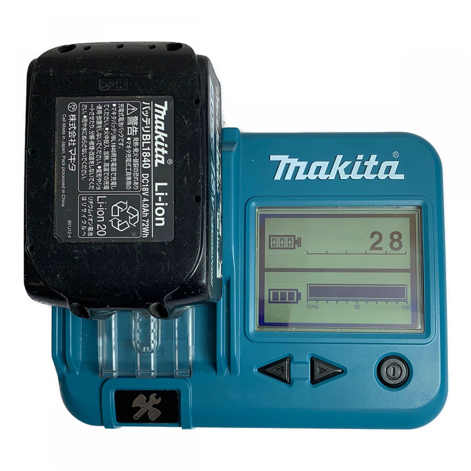 中古】 MAKITA マキタ 充電式レシプロソー 18V JR184D 充電器・充電池