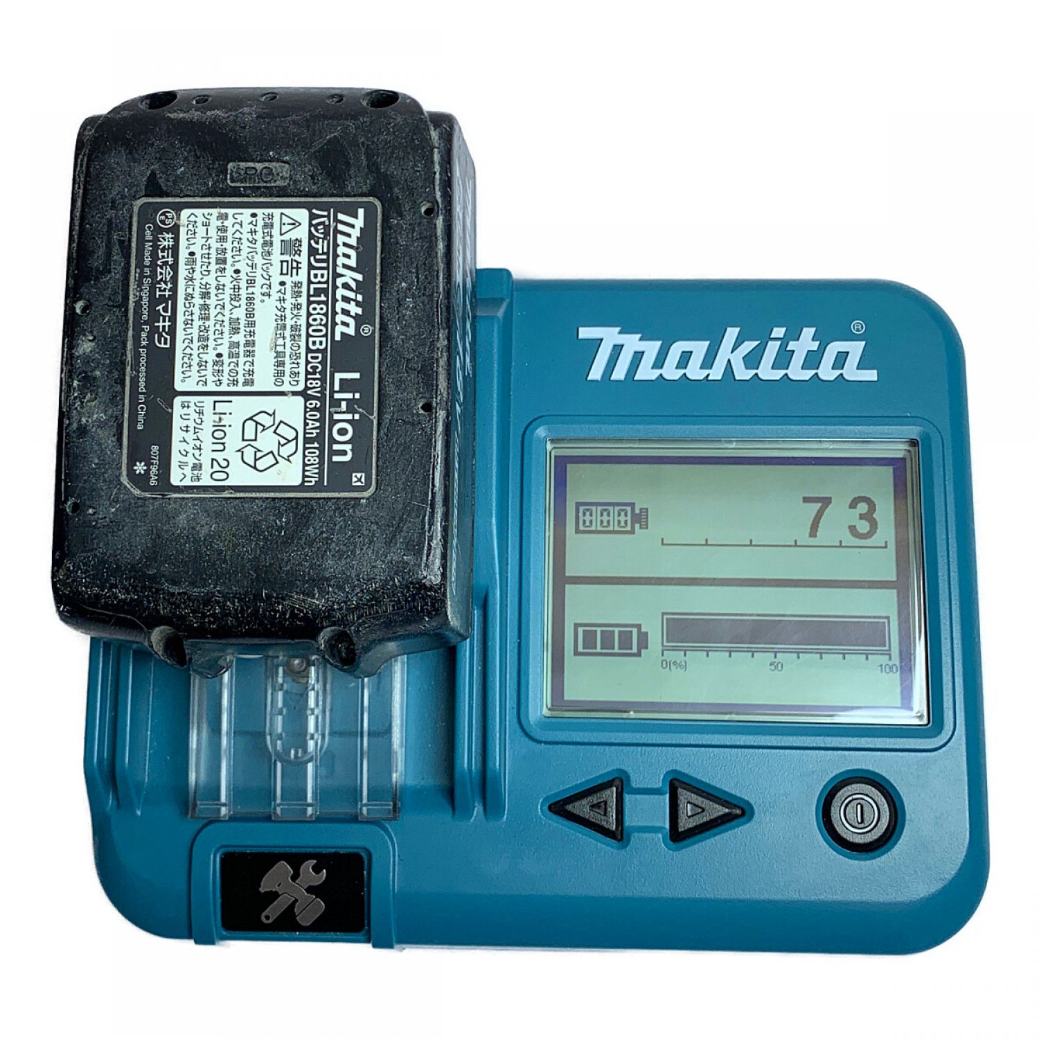 中古】 MAKITA マキタ 18V 充電式レシプロソー JR188D バッテリー1個