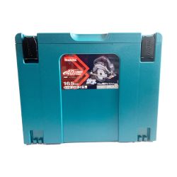 ♭♭ MAKITA マキタ 【未使用品】40Vmax 165mm 充電式丸ノコ (バッテリ2個・充電器・ケース付） HS001GRDX ブラック Sランク