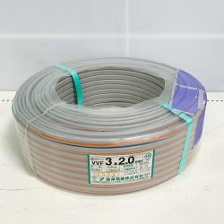 ♭♭ 弥栄電線 電材VVFケーブル　3×2.0　100M 3×2.0 長期保管品 Sランク