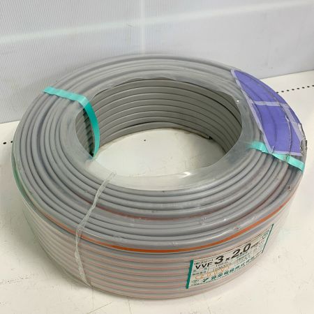  弥栄電線 電材VVFケーブル　3×2.0　100M 3×2.0 長期保管品