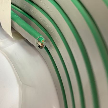  富士電線工業 公団用　電材VVFケーブル　3×2.0　100M 3X2.0mm公団用 黒、白、緑
