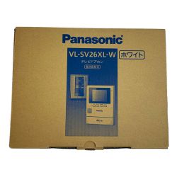 ♭♭ Panasonic パナソニック テレビドアホン 電源直結式　⑤ VL-SV26XL ホワイト Sランク