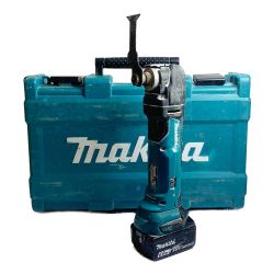 ♭♭ MAKITA マキタ 18V 充電式マルチツール　ケース、バッテリー1個付 TM51D ブルー Bランク