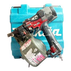 ♭♭ MAKITA マキタ 65ｍｍ　高圧エア釘打　ケース付 AN630H レッド Cランク