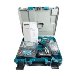 ♭♭ MAKITA マキタ 18V　充電式インパクトレンチ（バッテリー2個、充電器、ケース付）　 TW300DRGX ブルー Sランク