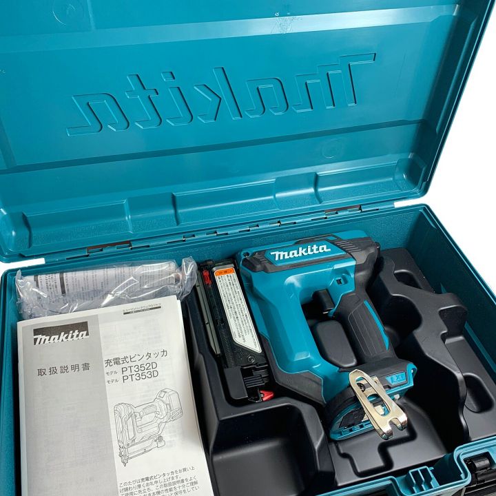 MAKITA マキタ 18V 充電式ピンタッカ ケース付き PT353DZK ブルー｜中古｜なんでもリサイクルビッグバン