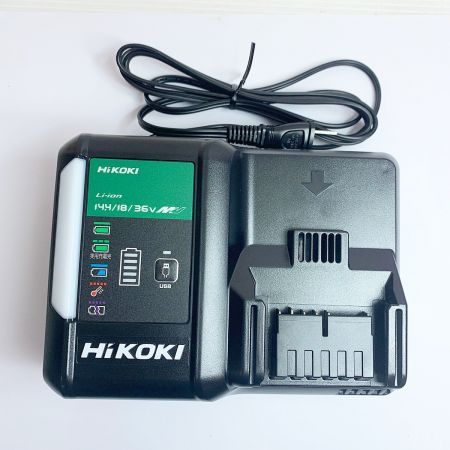  HiKOKI ハイコーキ 100mm コードレスディスクグラインダー G3610DD(2XPZ) グリーン 充電器・充電池2個・ケース付