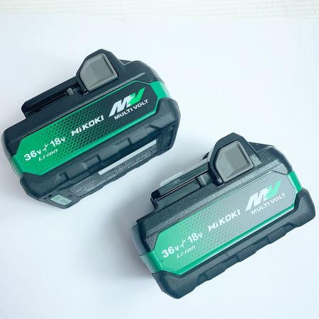  HiKOKI ハイコーキ 100mm コードレスディスクグラインダー G3610DD(2XPZ) グリーン 充電器・充電池2個・ケース付 