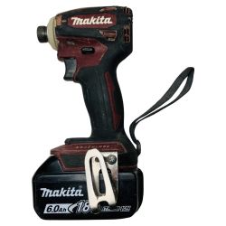 ЗЗ MAKITA マキタ 18V インパクトドライバー バッテリー×1 TD172D オーセンティックレッド Cランク