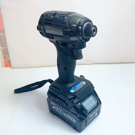  MAKITA マキタ 40V 充電式インパクトドライバ　付属品完備 TD002GRDXB ブラック