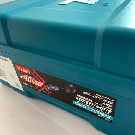  MAKITA マキタ 40V　100mm充電式ディスクグラインダー GA017GRMX ブルー 【未使用品】