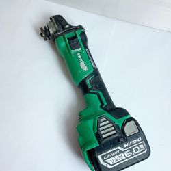 ♭♭ HiKOKI ハイコーキ 100mm コードレスディスクグラインダー　充電池1個付　14.4V G14DBVL 2019.7年製 Bランク