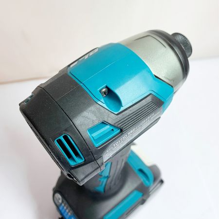  MAKITA マキタ 18V 充電式インパクトドライバ　充電器・充電池2個・ケース付 TD173DRGX ブルー バッテリ―充電回数0回、1回