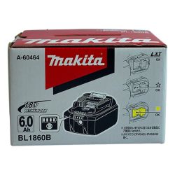 ♭♭ MAKITA マキタ バッテリー18V　6.0AH　【未使用品】 BL1860B Sランク