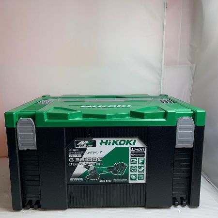  HiKOKI ハイコーキ 100mmコードレスディスクグラインダー G3610DC グリーン 2022年製
