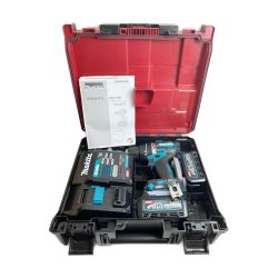 ♭♭ MAKITA マキタ 充電式震動ドライバドリル　40V HP002GRDX ブルー 充電器・充電池2個・ケース付 Sランク