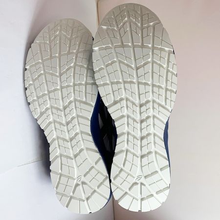  asics アシックス プロスニーカー　27.0cm　WIDE　安全靴 CP209.102 ネイビー×ホワイト x ホワイト