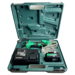 ♭♭ HiKOKI ハイコーキ 30mm　コードレスナイフカッタ　18V CK18DSAL グリーン 充電器・充電池1個・ケース付 Aランク