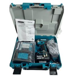 ♭♭ MAKITA マキタ 充電式インパクトドライバ　18V　 TD157DRGX ブルー 充電器・充電池2個・ケース付 Sランク
