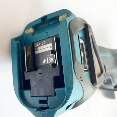  MAKITA マキタ 18V　充電式ディスクグラインダー　本体のみ GA418D