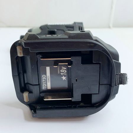  MAKITA マキタ 充電式インパクトドライバ　箱、取扱説明書付 TD173DZB ブラック