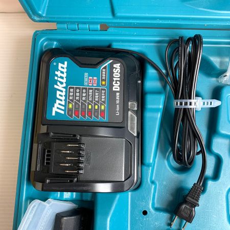  MAKITA マキタ 充電式ピンタッカ　ケース、バッテリー1個、充電器付 PT354D ブルー 10.8V