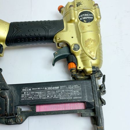  HITACHI 日立 38mm 高圧タッカ　本体のみ N3804HMF ゴールド