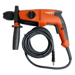 ♭♭ Hilti ヒルティ コード式ハンマドリル　ビット(TE－CX SET)（TE-C)付 TE2-S レッド ヨゴレあり Aランク