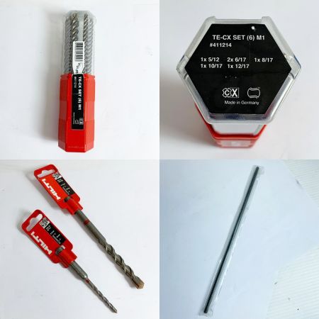  Hilti ヒルティ コード式ハンマドリル　ビット(TE－CX SET)（TE-C)付 TE2-S レッド ヨゴレあり