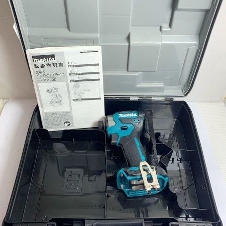  MAKITA マキタ 18V インパクトドライバ　本体とケース TD173DRGX ブルー