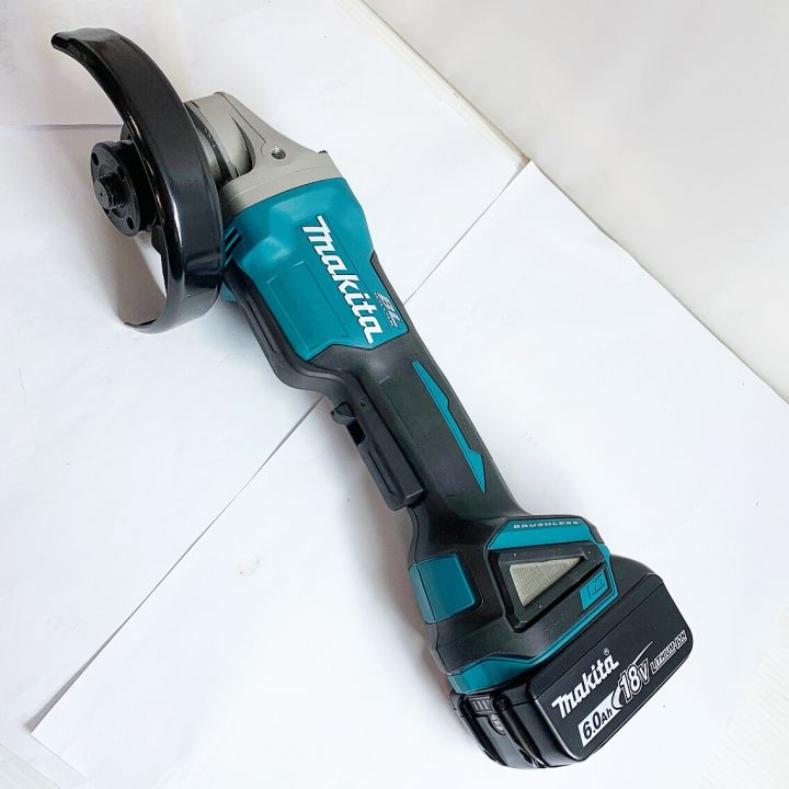 MAKITA マキタ 125ｍｍ充電式ディスクグラインダー GA508D ブルー 充電器・充電池2個・ケース付｜中古｜なんでもリサイクルビッグバン