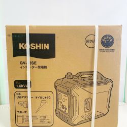 ♭♭ KOSHIN インバーター発電機　未開封品 GV-16SE Sランク