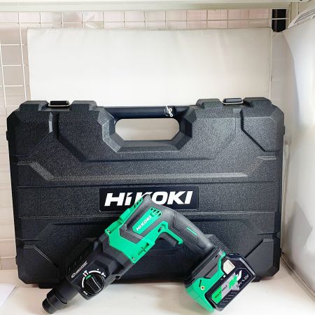  HiKOKI ハイコーキ コードレスロータリハンマドリル DH18DPC(2XP) 充電器・充電池2個・ケース付