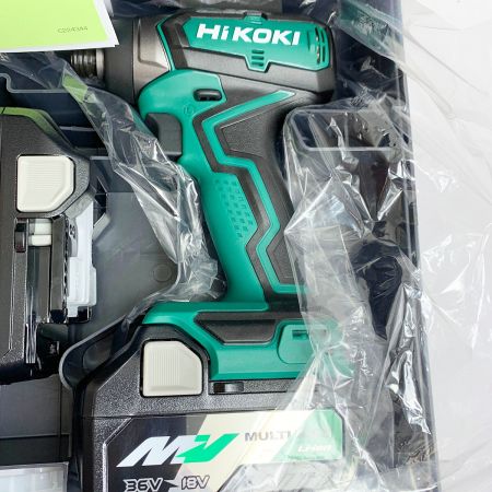  HiKOKI ハイコーキ コードレスインパクトドライバ　 WH18DD 充電器・充電池2個・ケース付