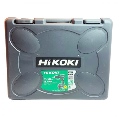  HiKOKI ハイコーキ コードレス震動ドライバドリル DV18DD 充電器・充電池2個・ケース付