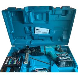 ♭♭ MAKITA マキタ 28mm 充電式ハンマドリル　40V HR007G 充電器・充電池2個・ケース付 Bランク