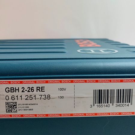  BOSCH ボッシュ ハンマードリル　未開封品 GBH 2-26RE