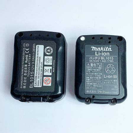  MAKITA マキタ 10.8V　充電式ピンタッカ　ケース、バッテリー2個、充電器付 PT354D ※バッテリー1つ非純正