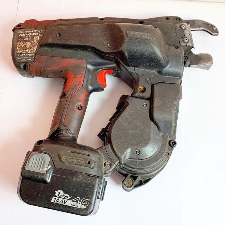  MAX マックス 鉄筋結束機 リバータイア RB-440T 充電器・充電池2個(4.0AH）・ケース付